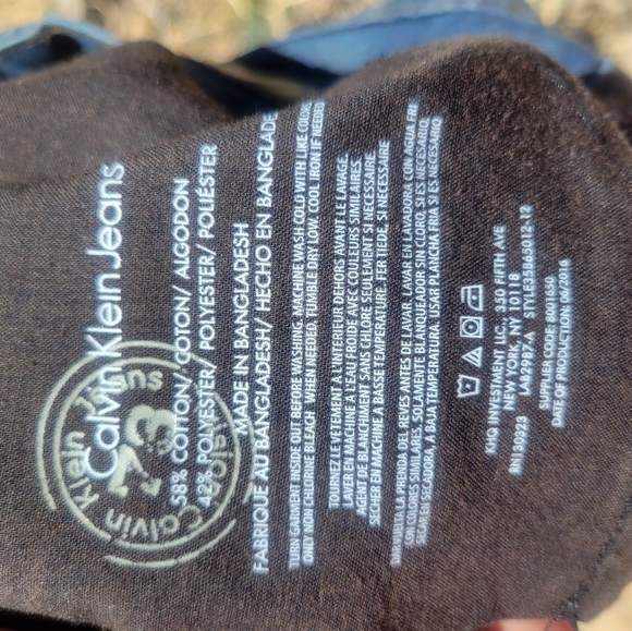 Calvin Klein Skinny Straight Jeans - Picture 4 of 4